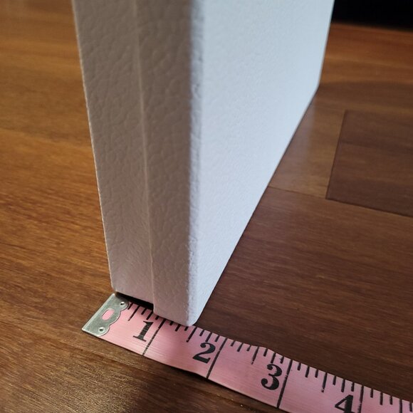 Dior Gift Box Empty White Gold Decorative Storage Organizer Logo 10.5 x 10.5 in - Picture 11 of 12